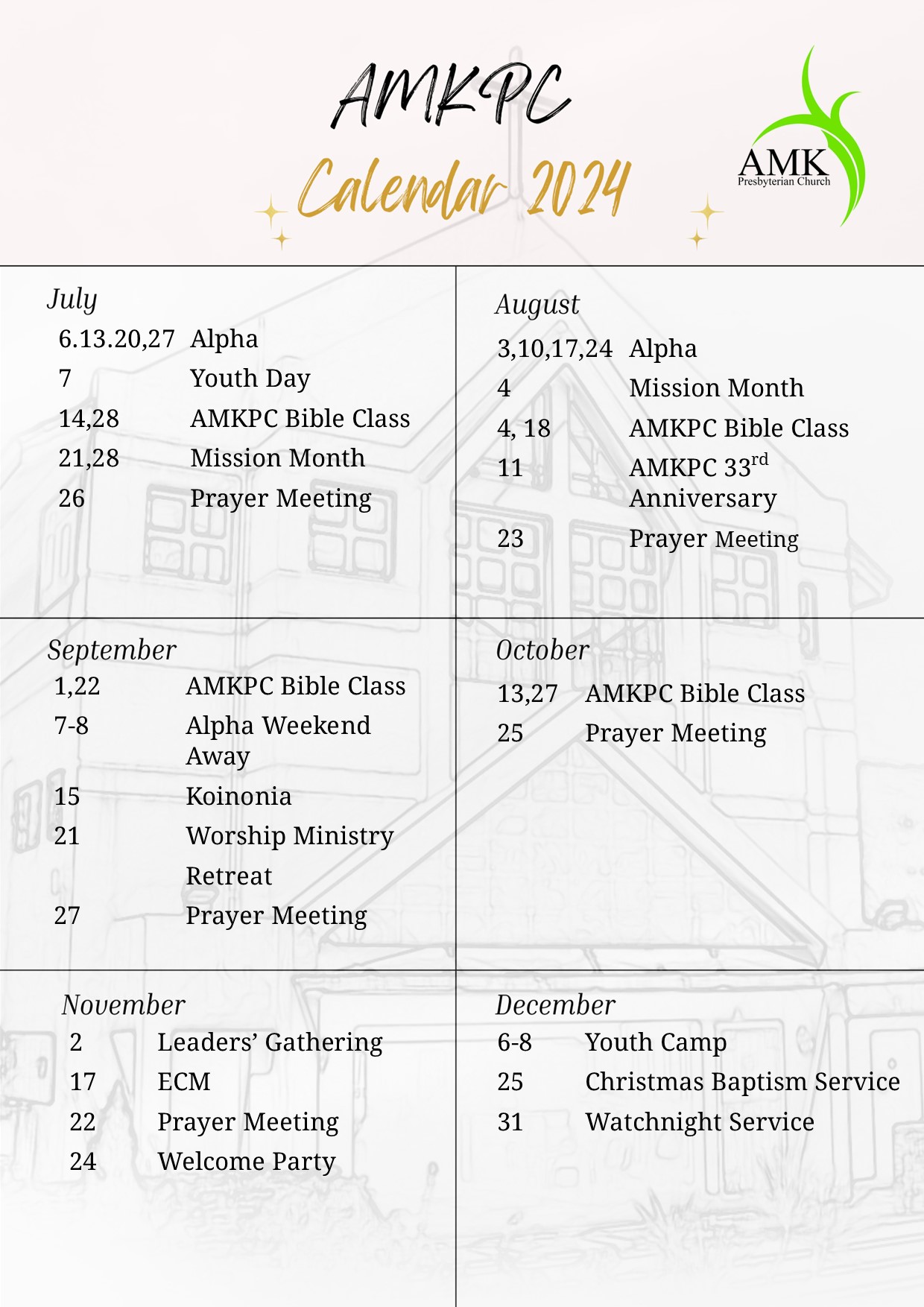 2024 Church Event Calendar pg2
